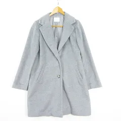 オリーブデオリーブ OLIVE des OLIVE チェスター コート レーヨン F ライトグレー kz13716