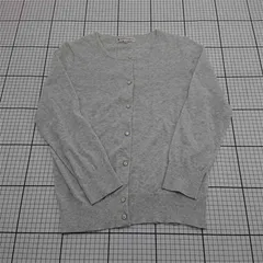 ◇ Θ クミキョク KUMIKYOKU ライトグレー系カーディガン 2 レディース E  【1601210010552】