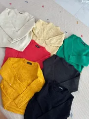 7点まとめ売りの価格）洗濯後保管のみの新品ニット 100-110サイズ