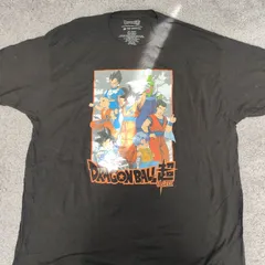東映アニメーション　ドラゴンボール超  【サイズ】  2XL　半袖　Tシャツ　SHIRT　悟空　ベジータ　ピッコロ　メンズ　中古　古着