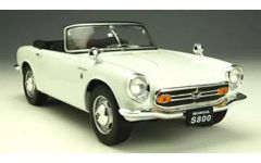 2F 希少 1/18 ホンダ S800 オープンカー プラモデル モデル レッド