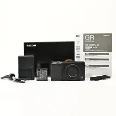 【中古品】RICOH GR DIGITAL IV （箱付き）ショット数5200回 中古品】RICOH GR DIGITAL IV （箱付き）ショット数5200回 中古品