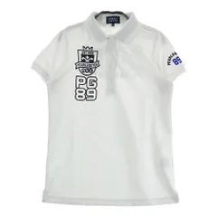 サイズ：0 PEARLY GATES パーリーゲイツ  半袖ポロシャツ  ホワイト系 [240101612039] ゴルフウェア レディース ストスト