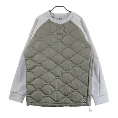 サイズ：L OAKLEY オークリー 2024年モデル 中綿切替 長袖ブルゾン  カーキ系 [240101613926] ゴルフウェア メンズ ストスト