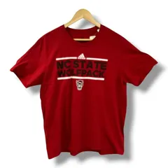 adidas アディダス Tシャツ 赤 レッド 古着