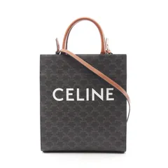 CELINE セリーヌ スモール バーティカル カバ トリオンフ トートバッグ