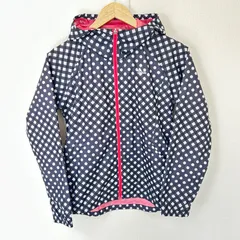 (^w^)b adidas アディダス ジップアップパーカー フーディ ジャンパー ドット柄 総柄 ポリエステル100% ライトアウター 薄手 スポーツ トレーニングウェア 運動 ブラック 黒×ピンク レディース サイズS