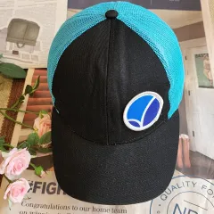 ヴィンテージ 帽子 トラッカー キャップ ブラック ミント F