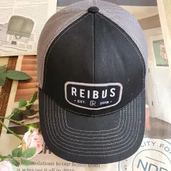 ライバース ヴィンテージ 帽子 メッシュ トラッカー キャップ ブラック F