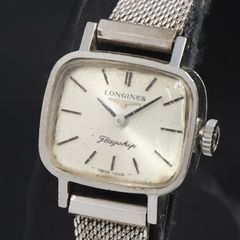 LONGINESレディース腕時計 ロンジンフラッグシップアンティーク消毒磨 