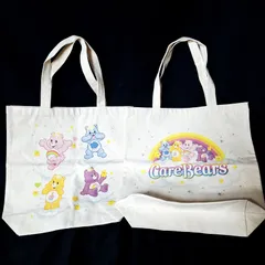 未使用★平成レトロ ケアベア トートバッグ 2枚セット A4 Care Bears