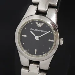 QZ エンポリオアルマーニ AR-5420 黒文字盤 レディース腕時計 2000000 NSK KRK