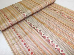 P41626　紬　お召し　新古品　反物　ｃ