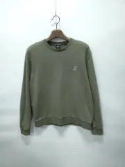 カンゴール セミオーバーサイズ カーキ ラウンド スウェット (XL)