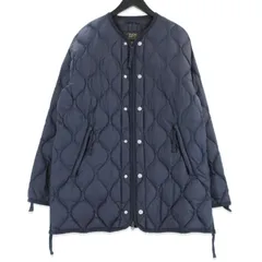 TAION タイオン M65 ライナーWジップ ダウンジャケット M65LSZBML ソフトシェル 800フィルパワー ネイビー M  99000363