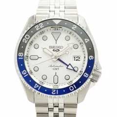 セイコー 5スポーツ SBSC017 4R35-00A0 シルバー文字盤腕時計 メンズ