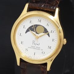 稼働品】TISSOT ティソ F356 ムーンフェイズ 白文字盤 デイト - メルカリ