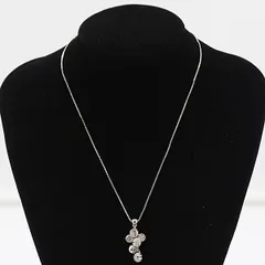 スワロフスキー ネックレス シルバーカラー ファッション ブランド ジュエリー2000000 NSK MTY
