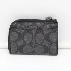 コーチ シグネチャー 財布 ウォレット 黒 ブラック ブランド 小物 KMR 2000000 NSK