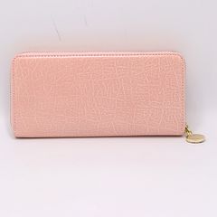 美品 ロダニア オーストリッチ 長財布 ラウンドファスナー 