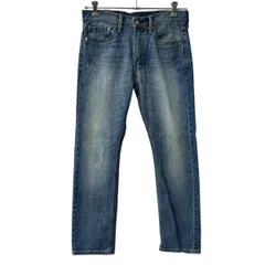 Levi's 513 デニムパンツ W31 ブルー リーバイス ジップアップ アメカジ ジーンズ デニム コットン 2602-30