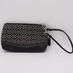 コーチ グレー/ブラックカラー リストレットポーチ ファッション小物 レディース 2000000 NSK KMT
