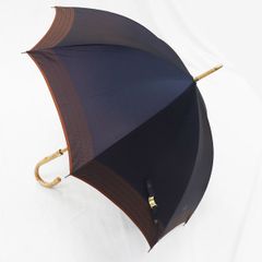 ルイヴィトン パラプルュイジ ブレモノグラム 長傘ウッド ハンドル