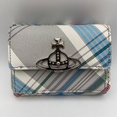 Vivienne Westwood 三つ折り財布 がま口 水色 ヤスミン Vivienne Westwood 三つ折り財布 がま口 水色 ヤスミン - メルカリ