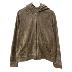 無地スウェット パーカー S～ ライトブラウン ジップアップ ジップパーカー フーディー ベロアパーカー 無地パーカー 春秋物 a802-5026