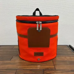 サイクルリュック(Sサイズ)【オレンジ×ブラウン】