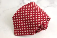 エルメネジルドゼニア ブランド ネクタイ チェック柄 シルク PO メンズ れっそ Ermenegildo Zegna 世界最高峰 【中古】