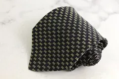 ドルチェアンドガッバーナ ブランド ネクタイ ロゴグラム DC シルク イタリア製 PO メンズ ブラック Dolce&Gabbana ﾄﾞﾙｶﾞﾊﾞ 【中古】