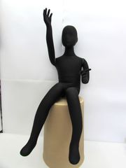黒い全身マネキン 約170cm ジャンク品 - メルカリ