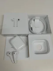 【良品】Apple AirPods 第2世代/A1602,A2031,A2032/ワイヤレスイヤホン〈MV7N2J/A〉