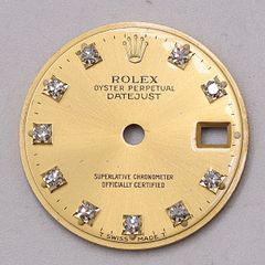 ☆ROLEX 純正 Date Just 文字盤＋針セット☆16233 16013 - メルカリ
