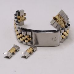 希少！ROLEX 【デベソ王冠】US ライスジュビリーブレス・コンビ20