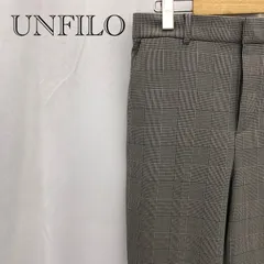UNFILO アンフィーロ パンツ　ボトム チェック柄 レディース L チェック柄  レディース ファッションのサムネイル