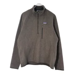 patagonia パタゴニア ベターセーター ハーフジップ フリースジャケット アウトドア ブラウン(メンズ M)中古 古着 X2859