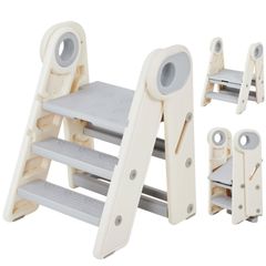 Thinkmax おむつ交換台/ベビーケアテーブル - 折りたたみ式で3段階の高