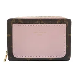 LOUIS VUITTON ルイヴィトン 財布 ポルトフォイユ･ルー M82378 ローズバレリーヌ モノグラム レディース 二つ折り財布 美品