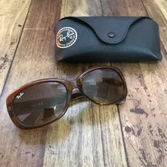 Ray-Ban JACKIE OHH RB4101F (レイバン ジャッキーオー) サングラス ブラウン【F0091-004】
