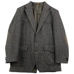 古着 70年代 リーバイス Levi's WESTERN WEAR ストライプ柄 ヘリンボーン ウールテーラードジャケット メンズS相当/eaa610496