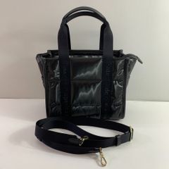 新品kate spadeキップ パフィースモールトートバッグ ブラック 2way