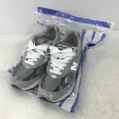 07w1276★ NEW BALANCE ニューバランス USA製 ピッグスキンスエード スニーカー MR993GL グレー メンズ 26cm【中古品】