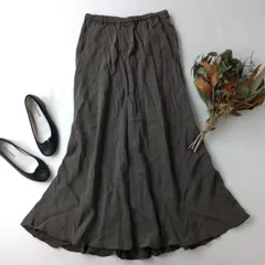 ma couleur × MMN マ クルール 別注 キュプラマーメイドスカート (58Y＋8488)26H