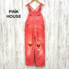 PINK HOUSE ピンク　オーバーオール ピンクオールスターロゴオーバーオール - ピンクハウス通販