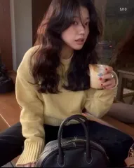 最終価格) UJE マスタード イエロー カラー ニット