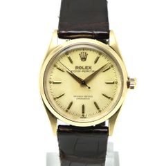 OH済・K14無垢】ROLEX ロレックス オイスターパーペチュアル 6564 