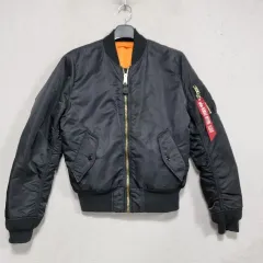 アルファインダストリーズ リバーシブル MA-1 ジャケット メンズM ㅡ0203