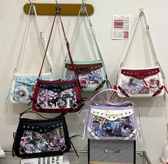 ショルダーバッグ 痛バッグ トートバッグ 斜め掛け  缶バッジ収納 推し活 バッグ  学生 制服 通勤 通学 イベント プレゼント ギフト 誕生日